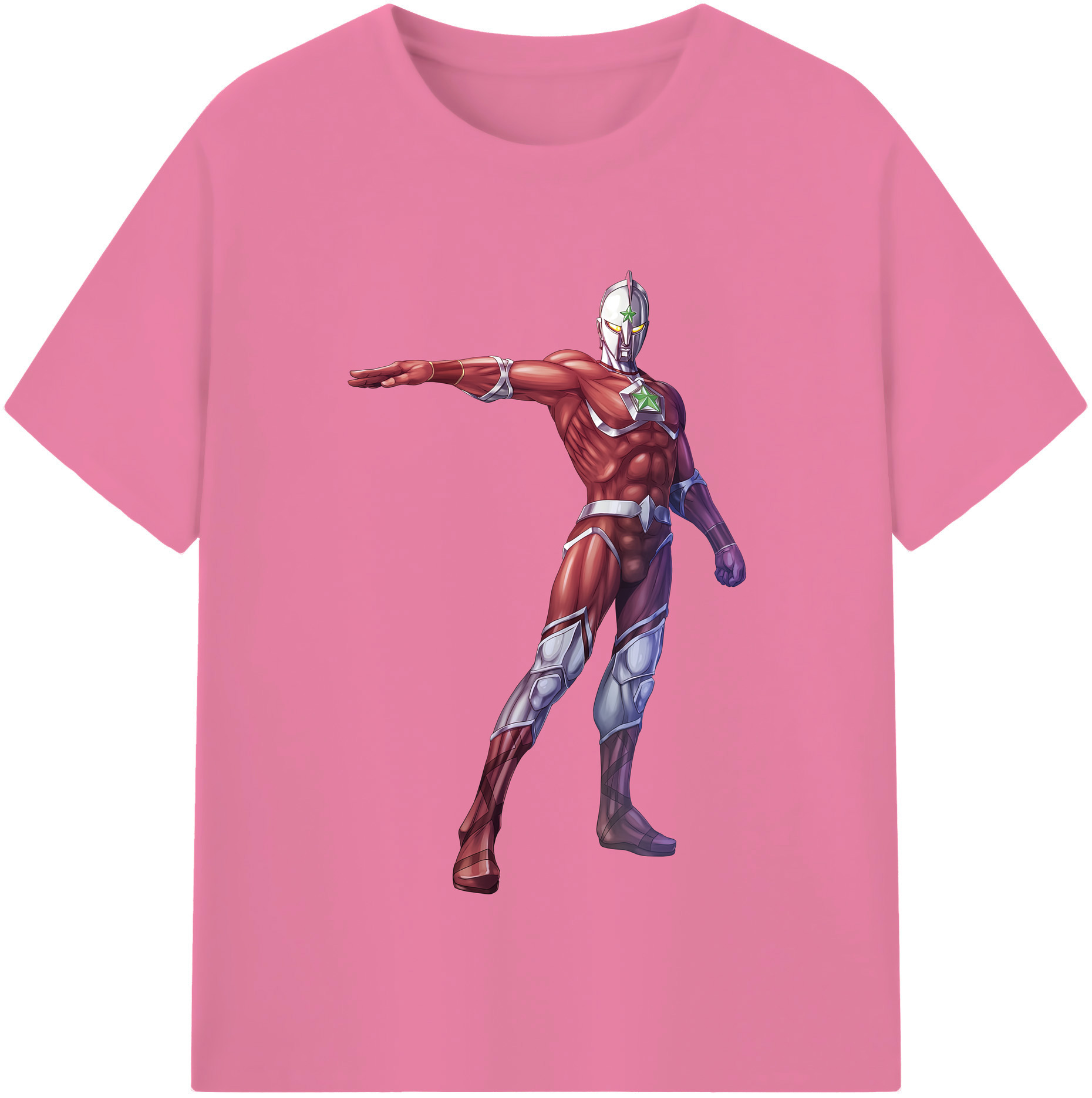 （画像用） ウルトラマン Ultraman 綿100％半袖Tシャツ（フロントプリント）
